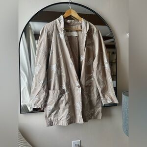 VINTAGE | Escada casual blazer | size 14-18